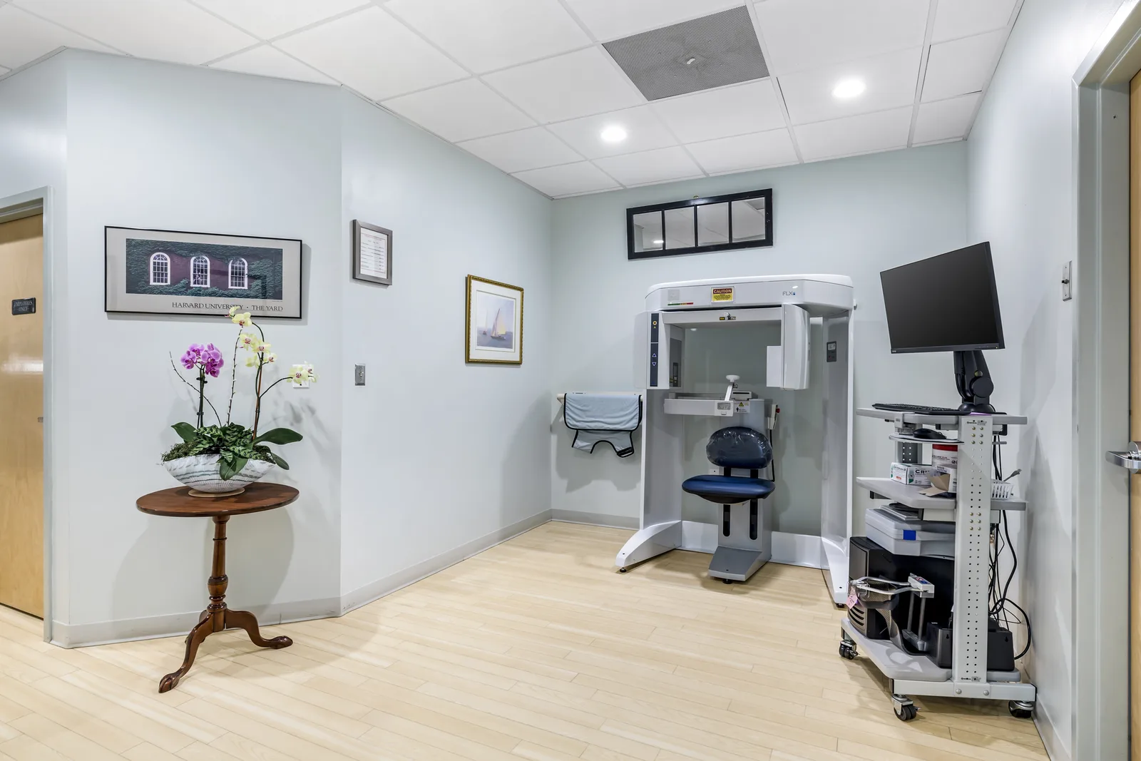 Cone-beam CT scanner in the Hyannis office